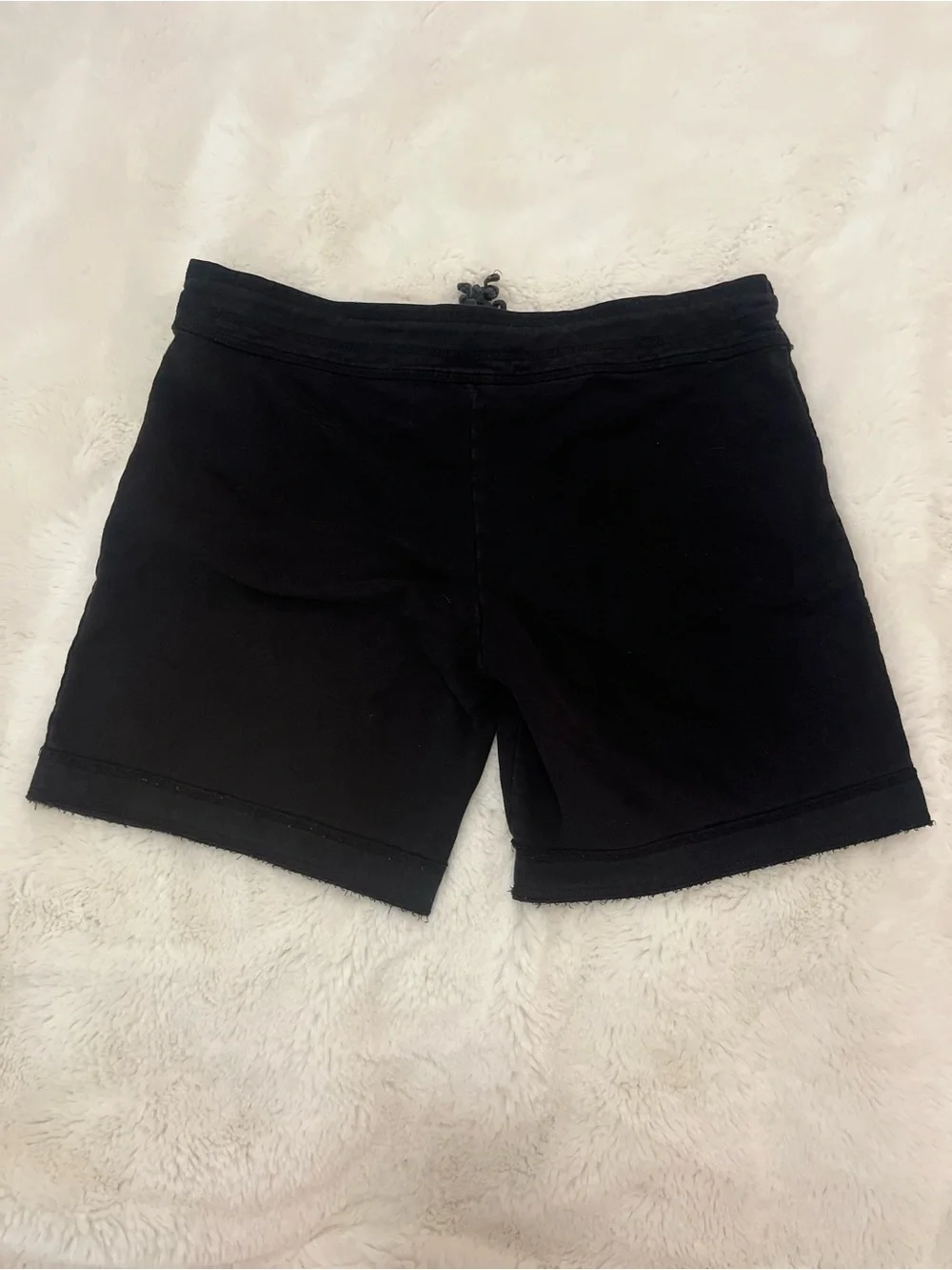 Mickey Mouse Yellow Font Juniors’ Shorts - Large